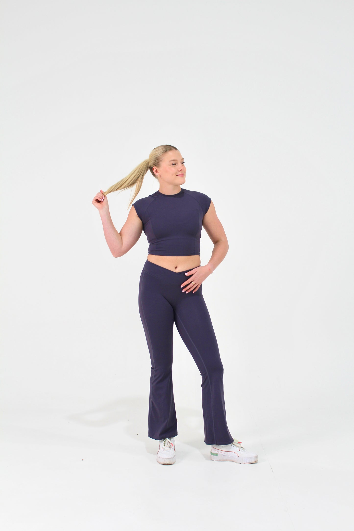 Elevate Flare Legging / Mauve