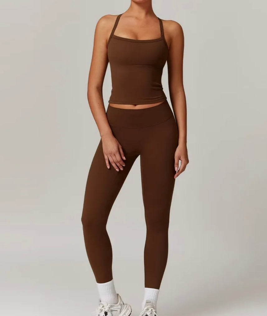 Form Legging / Brown