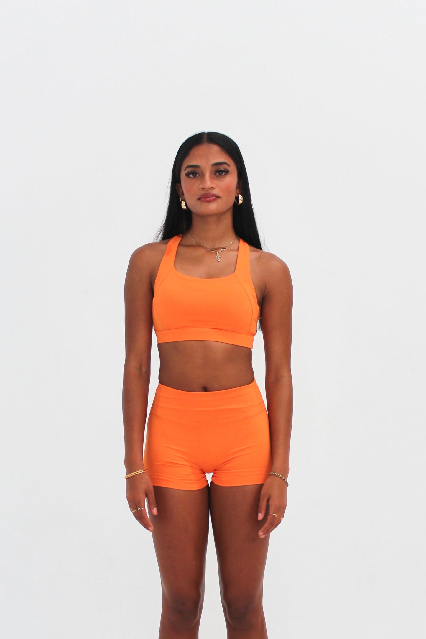 Sculpt Crop / Spring Orange