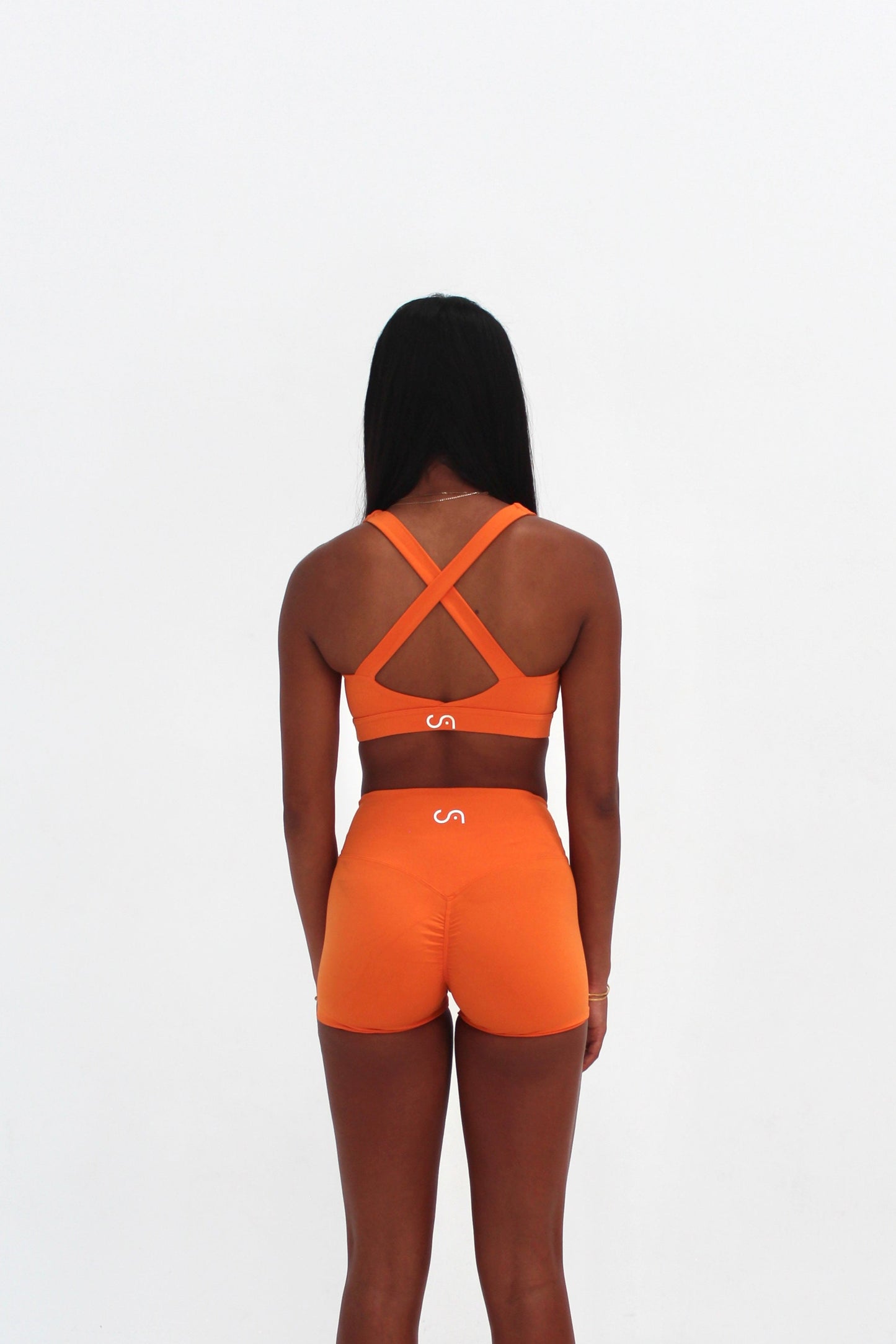 Sculpt Crop / Spring Orange