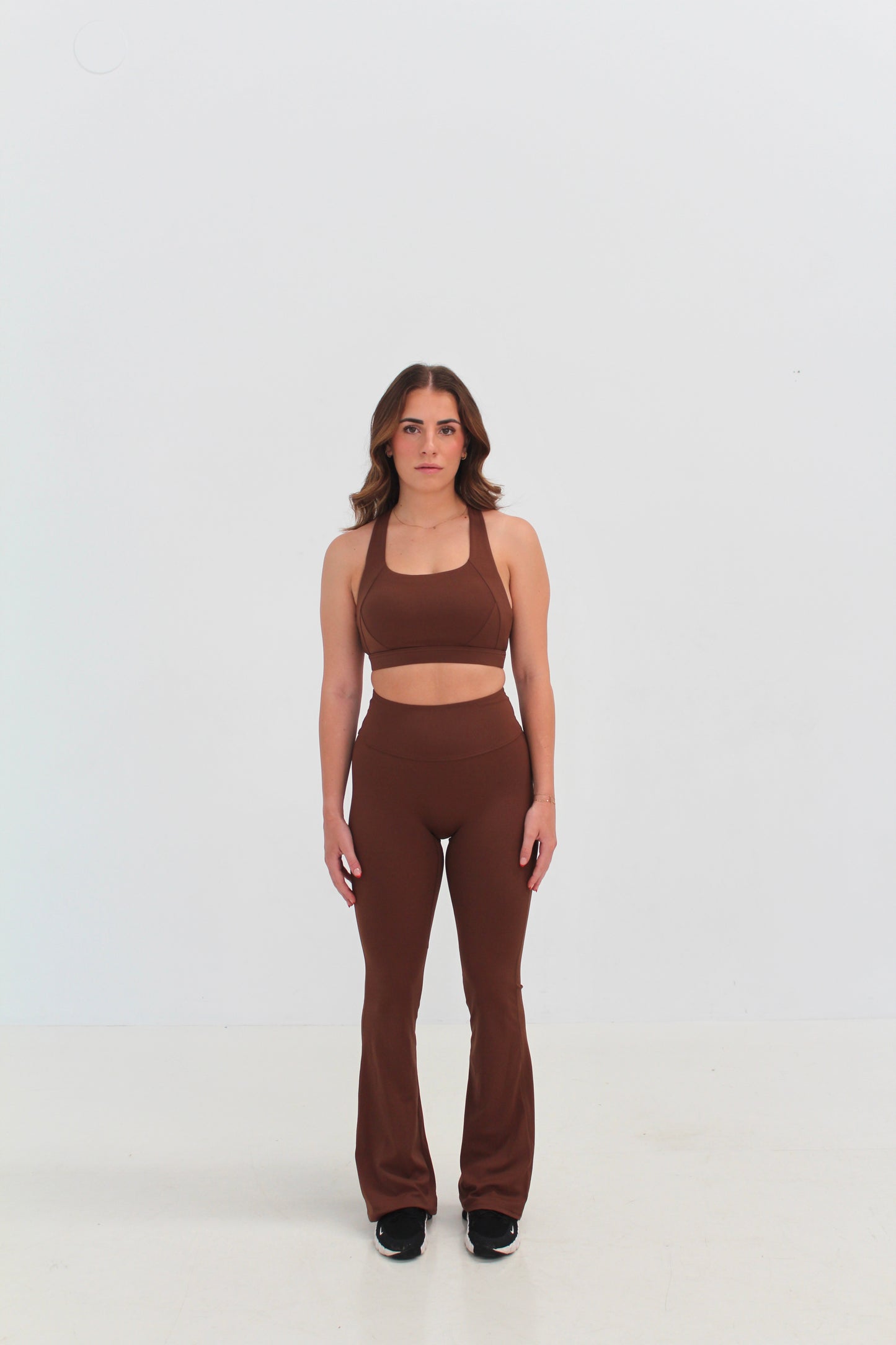 Sculpt Flare Legging / Spring Brown