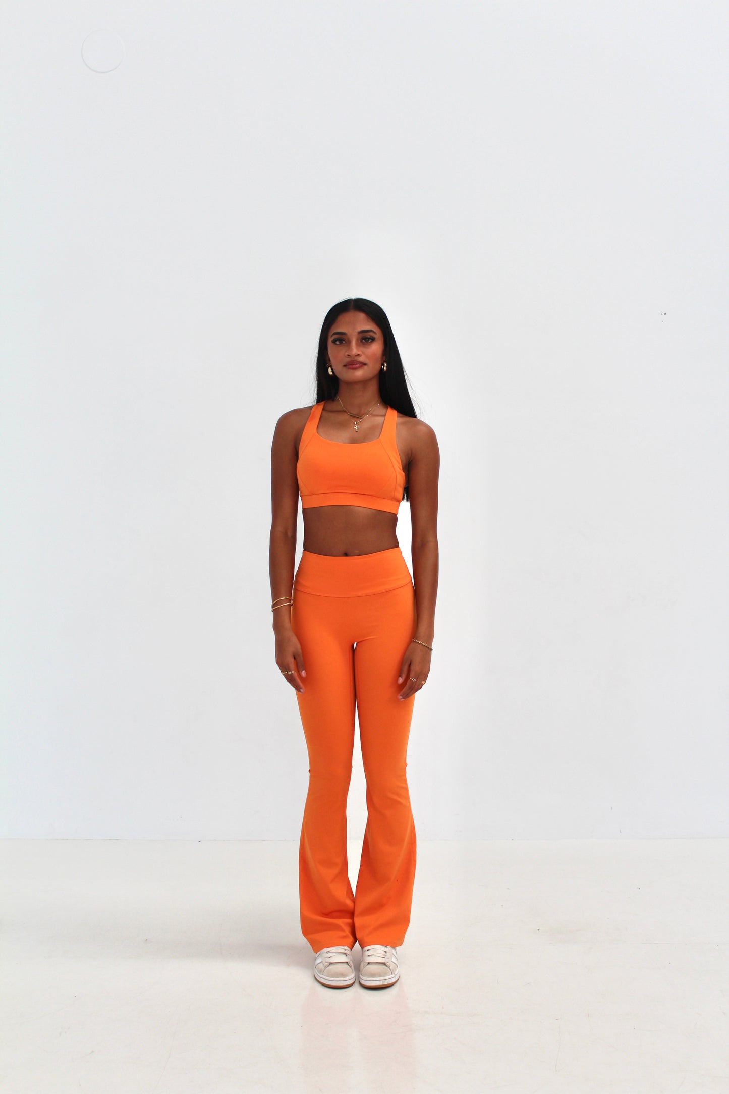 Sculpt Flare Legging / Spring Orange