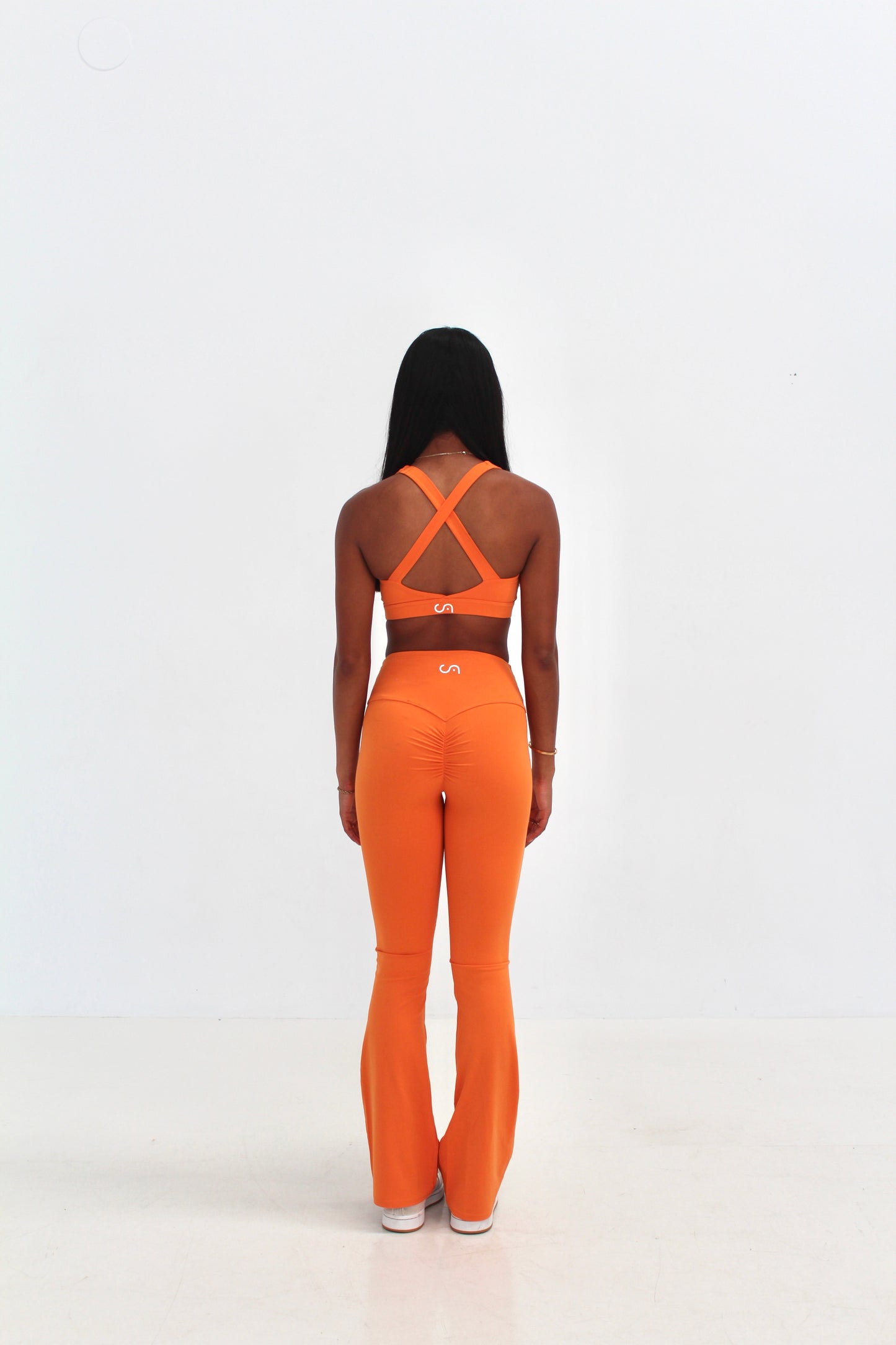 Sculpt Flare Legging / Spring Orange