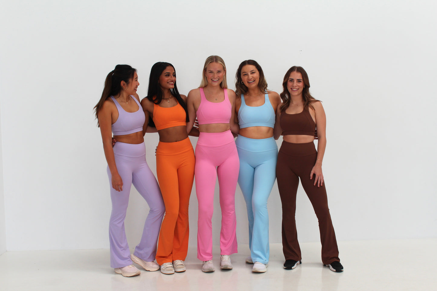 Sculpt Flare Legging / Spring Orange
