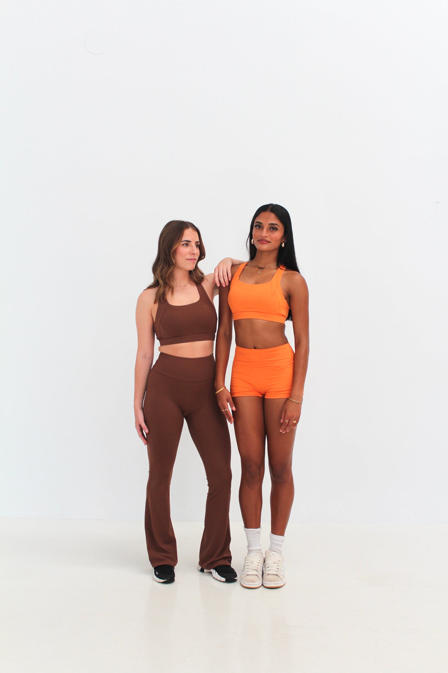 Sculpt Flare Legging / Spring Brown