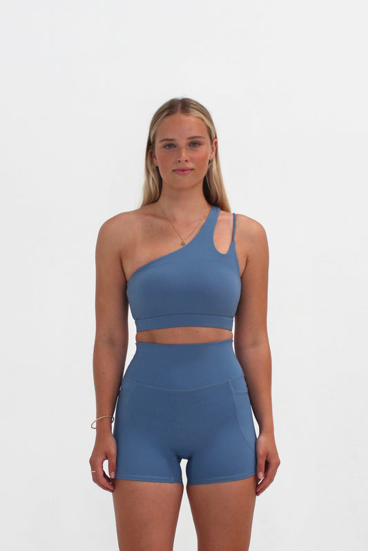 Second Skin Louie Crop / Sky Blue