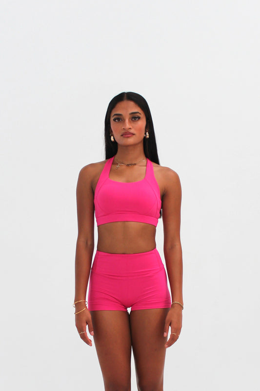 Sculpt Crop / Pink