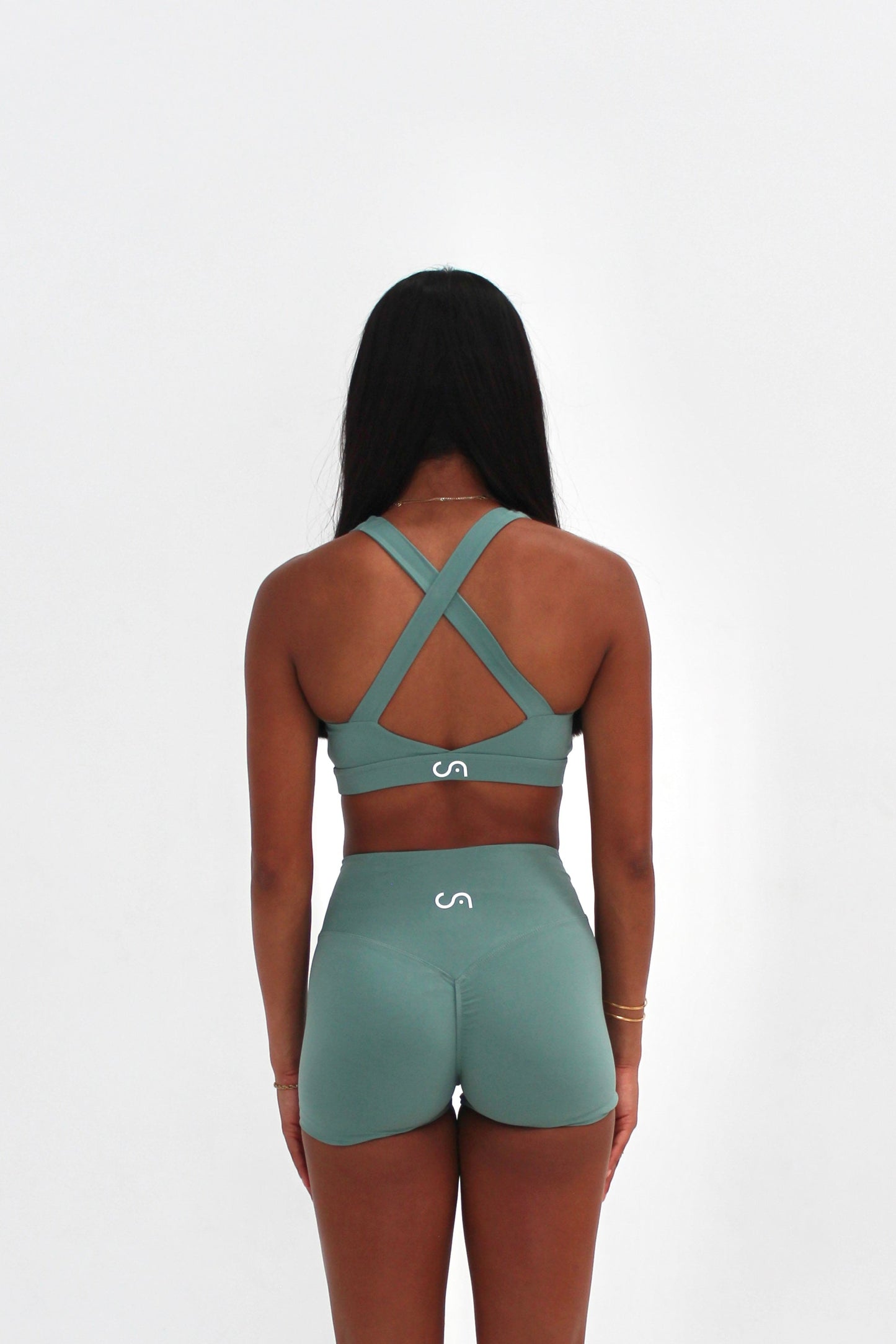 Sculpt Crop / Teal