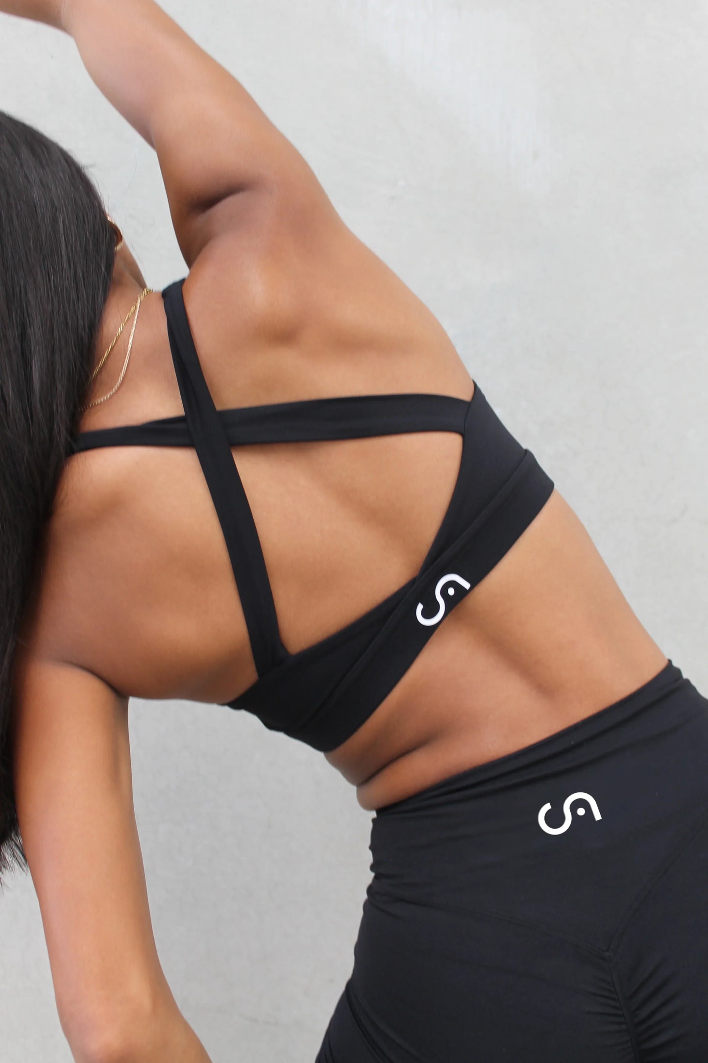 Sculpt Crop / Black