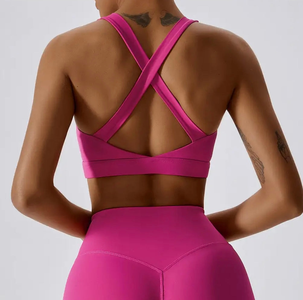 Sculpt Crop / Pink