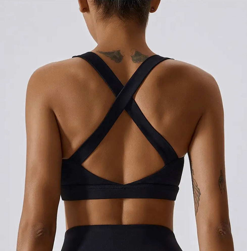 Sculpt Crop / Black