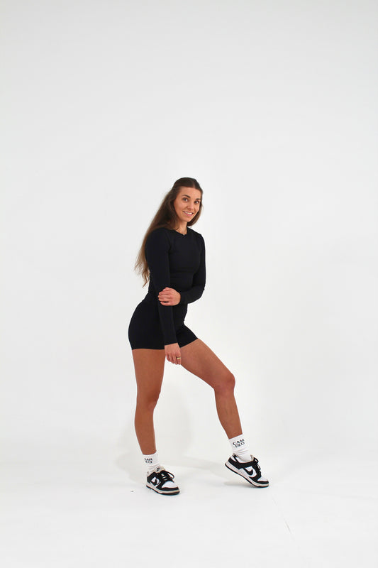 Form Long Sleeve Top / Black