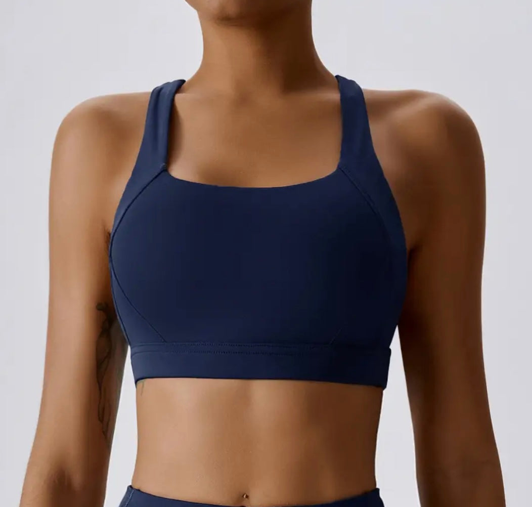 Sculpt Crop / Navy