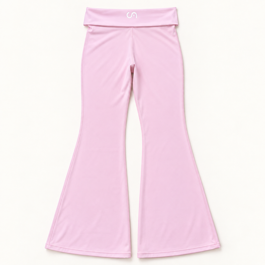 Pink Collection Flared Leggings