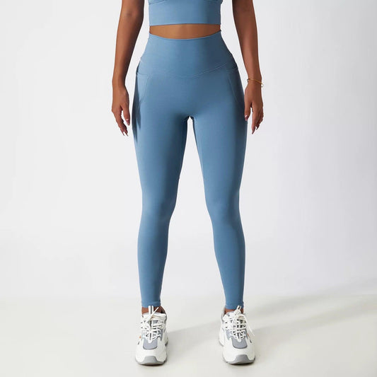 Second Skin Legging / Sky Blue - CAARDEO Active