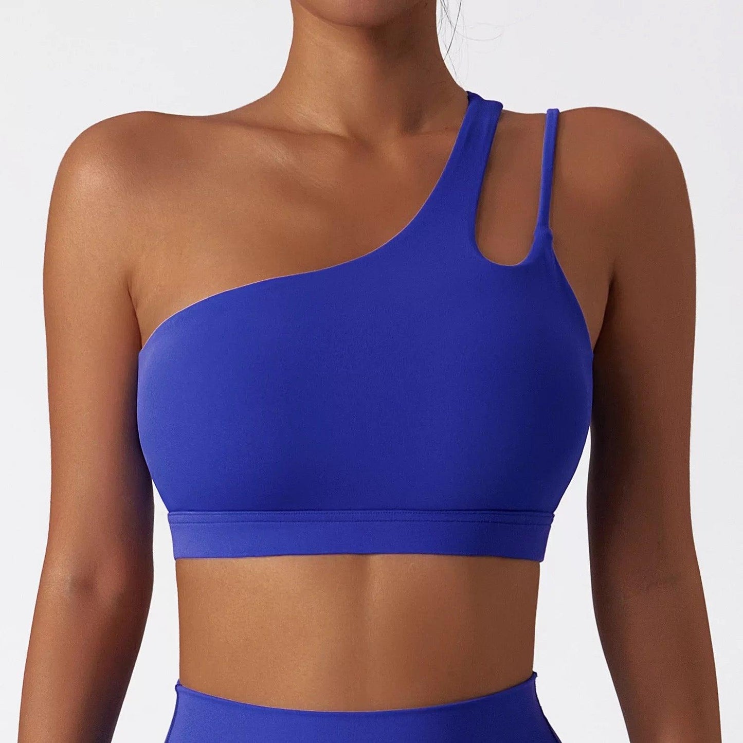 Second Skin Louie Crop / Cobalt - CAARDEO Active