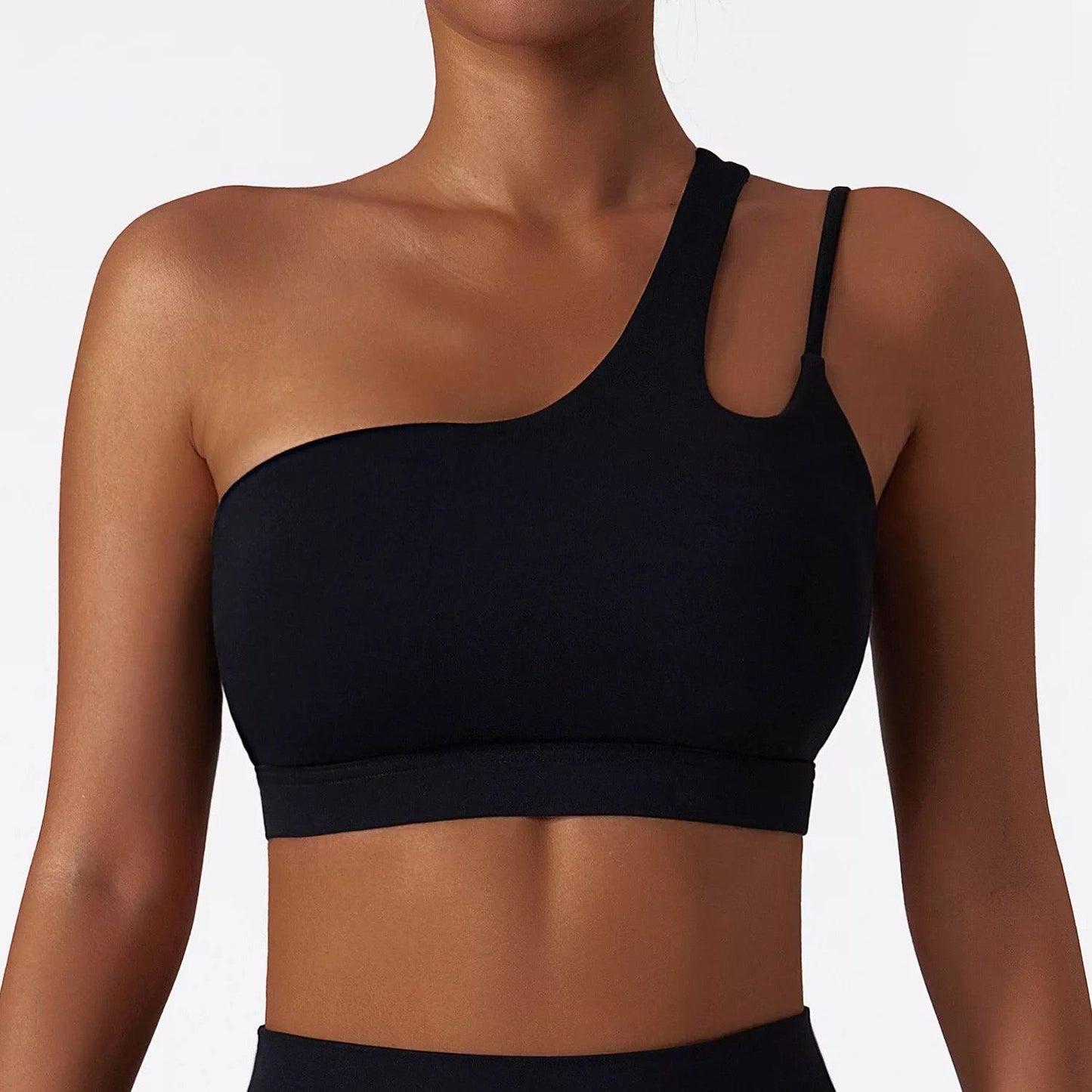 Second Skin Louie Crop / Black - CAARDEO Active