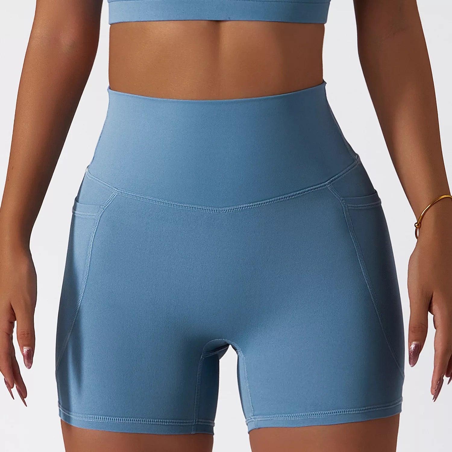 Second Skin Short / Sky Blue - CAARDEO Active