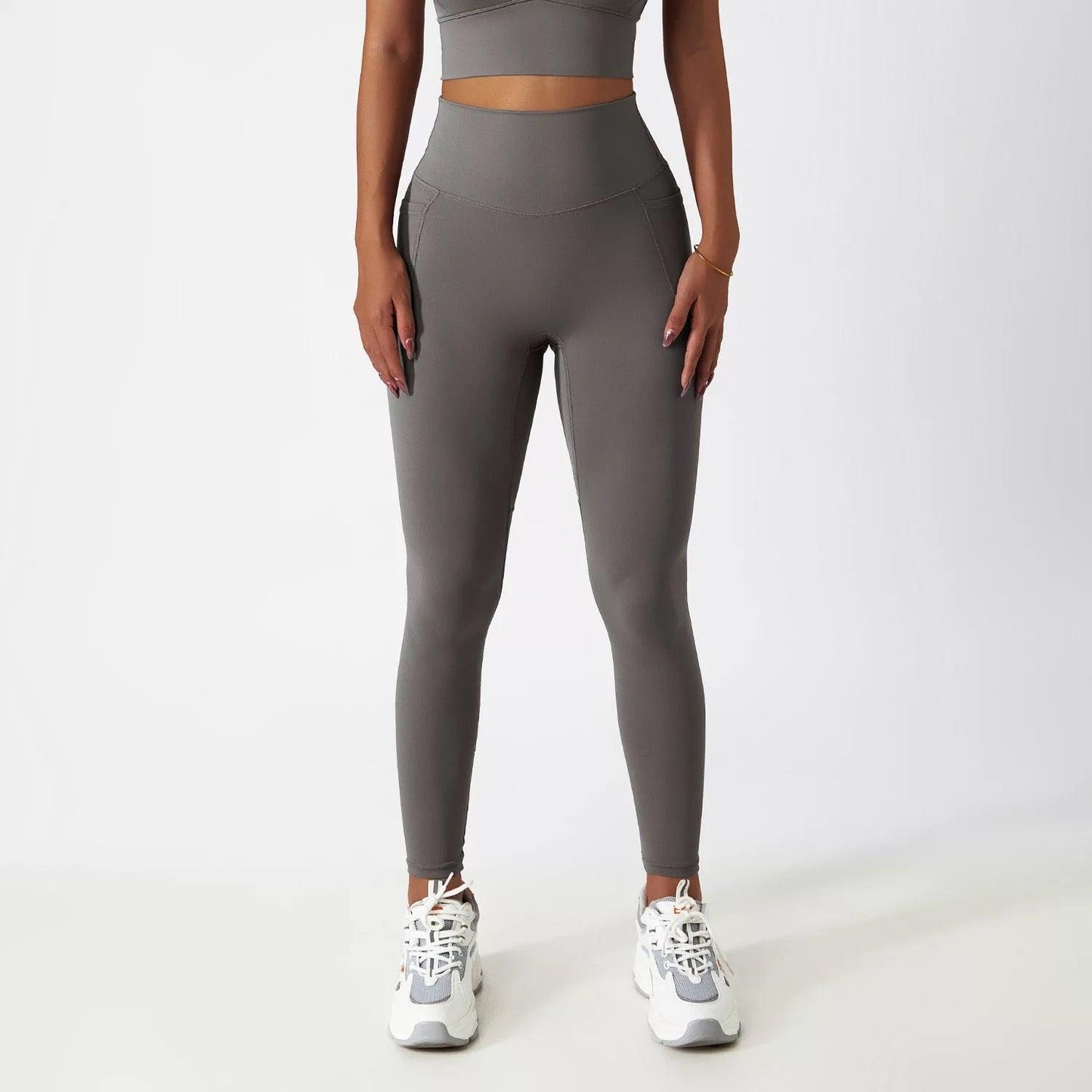 Second Skin Legging / Grey - CAARDEO Active