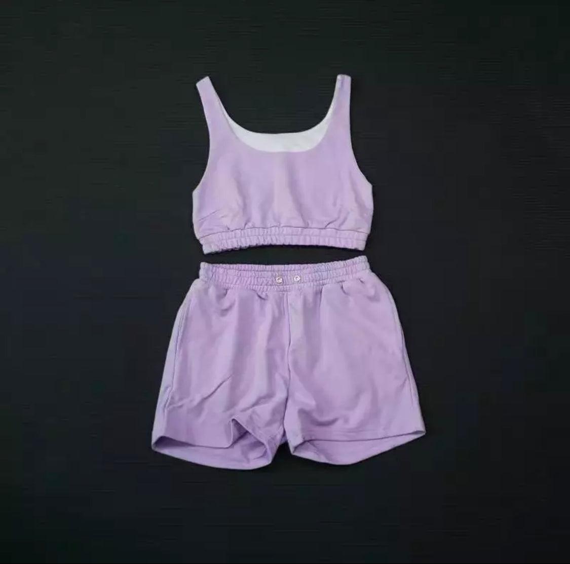 Summer Lounge Set / Lavender - CAARDEO Active